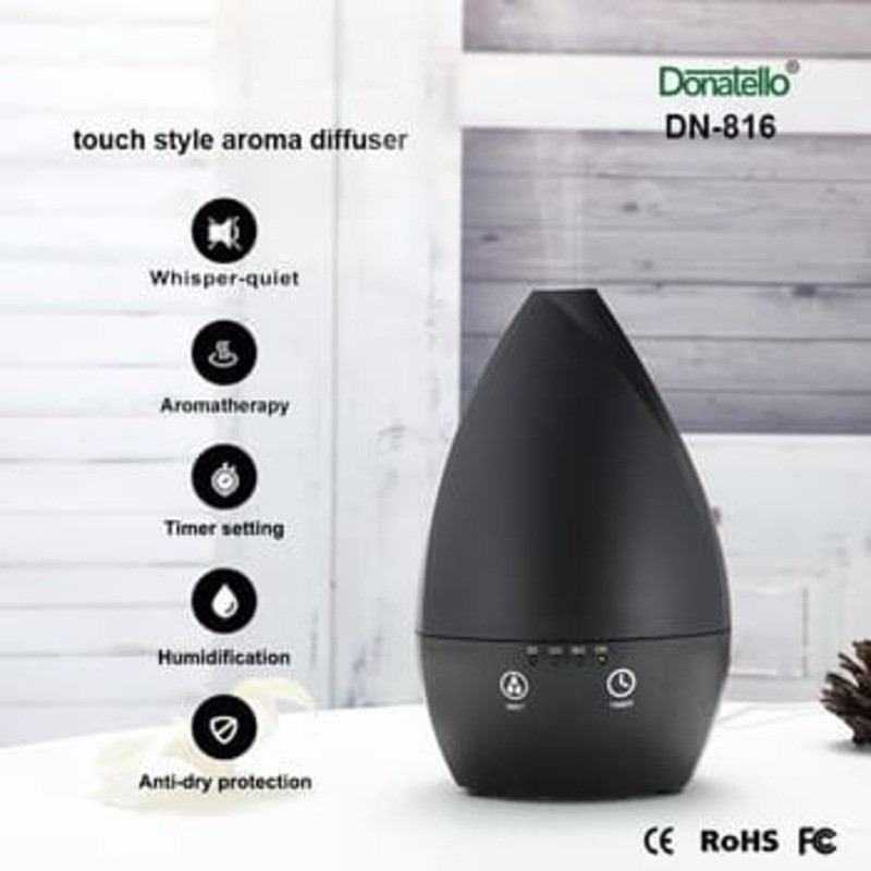 Home Humidificador de Ar Portátil Ultrassônico Diffusor de Óleo Essencial Com Luz Noturna Para Quarto de Quarto