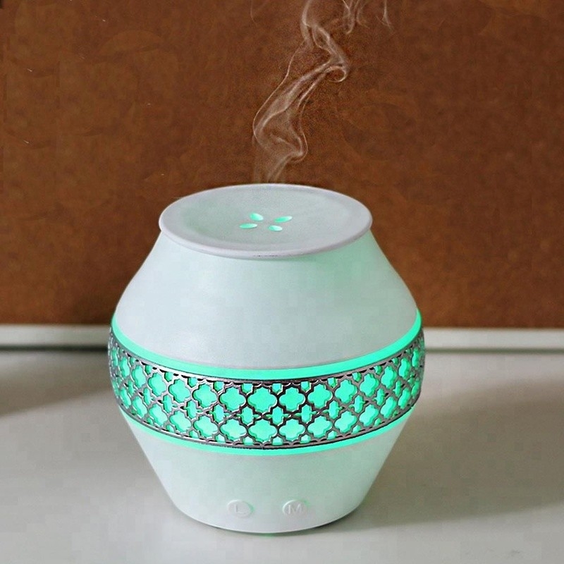 Home Humidificador de ar portátil de névoa fria com luz noturna Aromaterapia óleo essencial Deuser aroma difusor