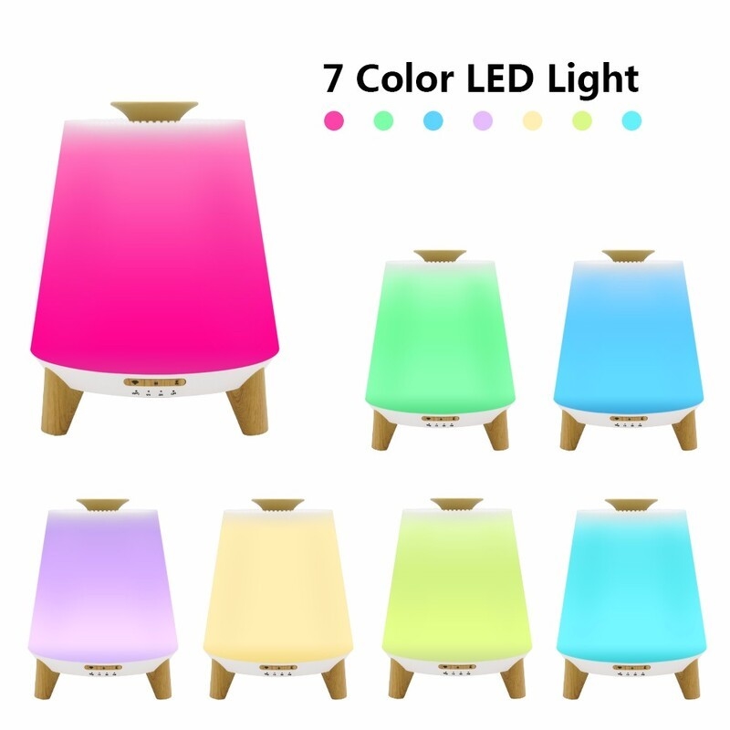 300ml Smart Bluetooth Speaker Diffusores para Óleos Essenciais Humidificador de Neblina Frio Aroma Diffusor de Óleos Essenciais