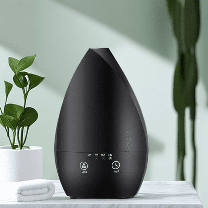 Home Humidificador de Ar Portátil Ultrassônico Diffusor de Óleo Essencial Com Luz Noturna Para Quarto de Quarto